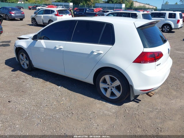 Aukcja sprzedaży 2017 Volkswagen Golf Tsi Wolfsburg Edition 4-door, vin: 3VW217AU9HM004182, numer aukcji: 46127760