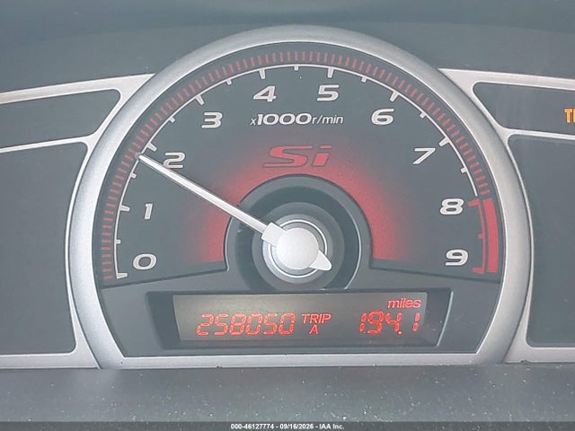 Продаж на аукціоні авто 2008 Honda Civic Si, vin: 2HGFG21588H701177, номер лоту: 46127774