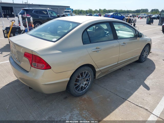 2008 Honda Civic Lx მანქანა იყიდება აუქციონზე, vin: 1HGFA16508L015304, აუქციონის ნომერი: 46127848