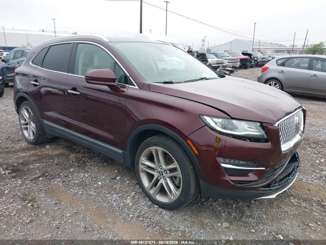 46127873 :رقم المزاد ، 5LMCJ3D97KUL46832 vin ، 2019 Lincoln Mkc Reserve مزاد بيع