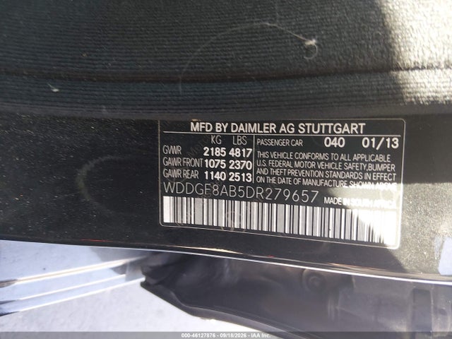 Продажа на аукционе авто 2013 Mercedes-benz C 300 Sport 4matic, vin: WDDGF8AB5DR279657, номер лота: 46127876