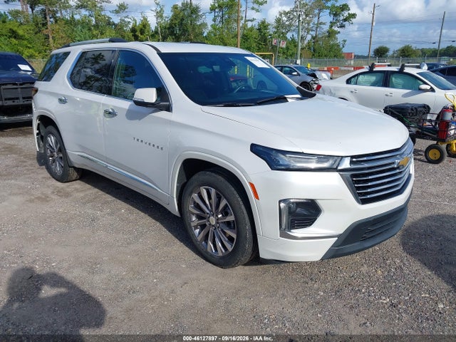 2022 Chevrolet Traverse Fwd Premier მანქანა იყიდება აუქციონზე, vin: 1GNERKKWXNJ105341, აუქციონის ნომერი: 46127897