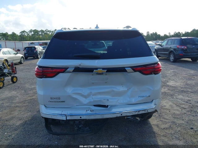 2022 Chevrolet Traverse Fwd Premier მანქანა იყიდება აუქციონზე, vin: 1GNERKKWXNJ105341, აუქციონის ნომერი: 46127897