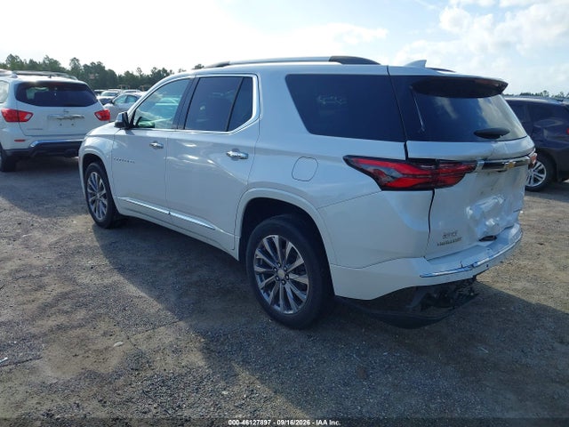 2022 Chevrolet Traverse Fwd Premier მანქანა იყიდება აუქციონზე, vin: 1GNERKKWXNJ105341, აუქციონის ნომერი: 46127897