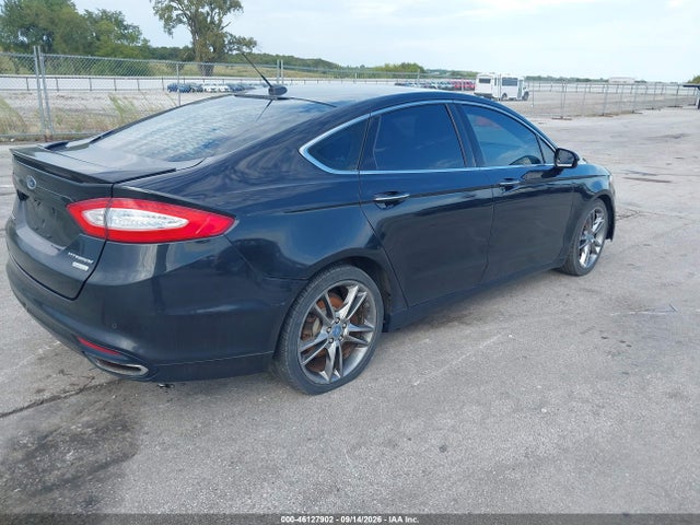 46127902 :رقم المزاد ، 3FA6P0K90DR148551 vin ، 2013 Ford Fusion Titanium مزاد بيع