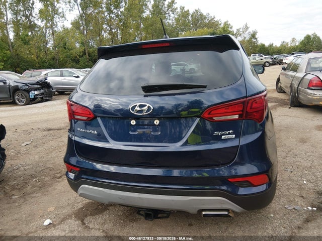 46127933 :رقم المزاد ، 5XYZTDLB2JG562139 vin ، 2018 Hyundai Santa Fe Sport 2.4l مزاد بيع