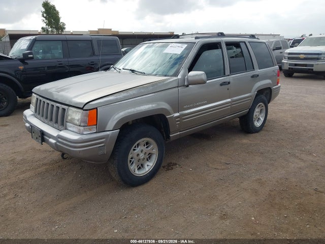 46127936 :رقم المزاد ، 1J4GZ78YXWC127153 vin ، 1998 Jeep Grand Cherokee Limited مزاد بيع