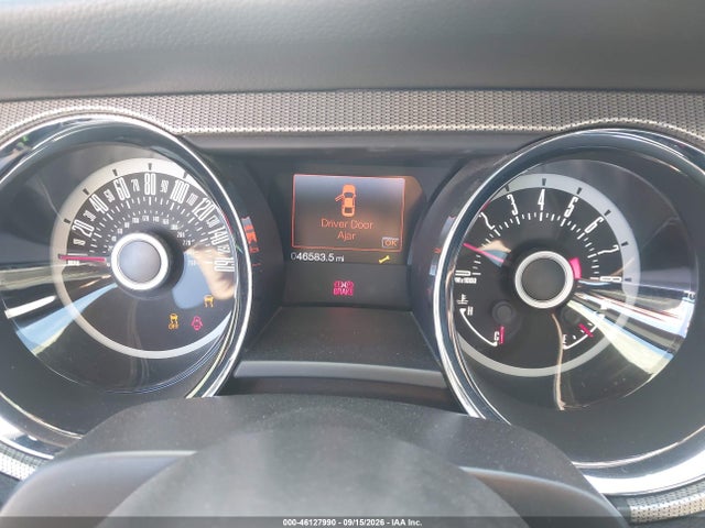 2013 Ford Mustang Gt Premium მანქანა იყიდება აუქციონზე, vin: 1ZVBP8CF3D5267819, აუქციონის ნომერი: 46127990