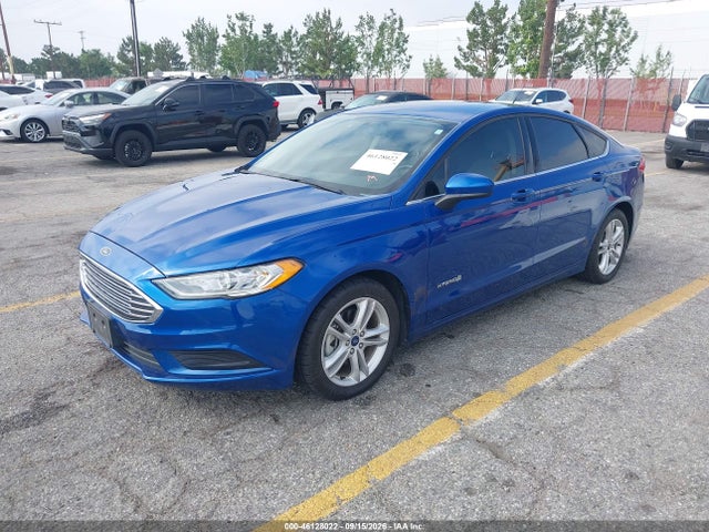 2018 Ford Fusion Hybrid S მანქანა იყიდება აუქციონზე, vin: 3FA6P0UU8JR254341, აუქციონის ნომერი: 46128022