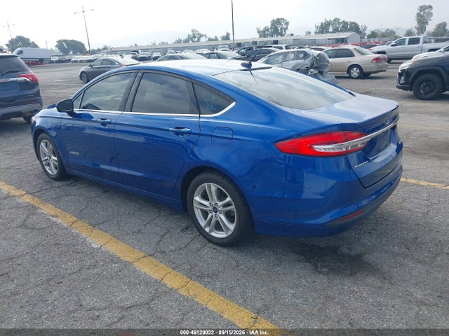 2018 Ford Fusion Hybrid S მანქანა იყიდება აუქციონზე, vin: 3FA6P0UU8JR254341, აუქციონის ნომერი: 46128022