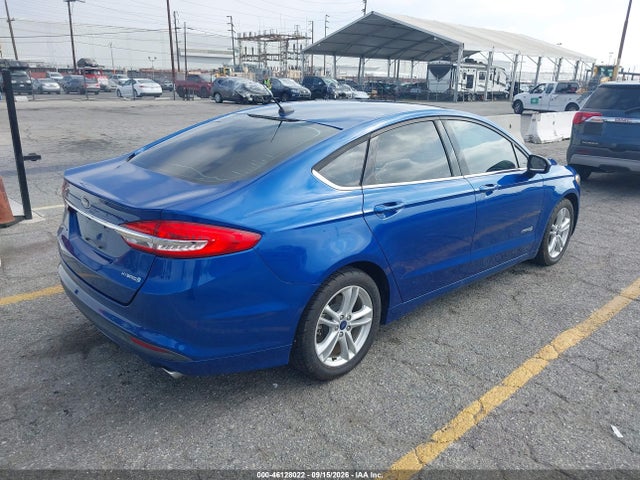 2018 Ford Fusion Hybrid S მანქანა იყიდება აუქციონზე, vin: 3FA6P0UU8JR254341, აუქციონის ნომერი: 46128022