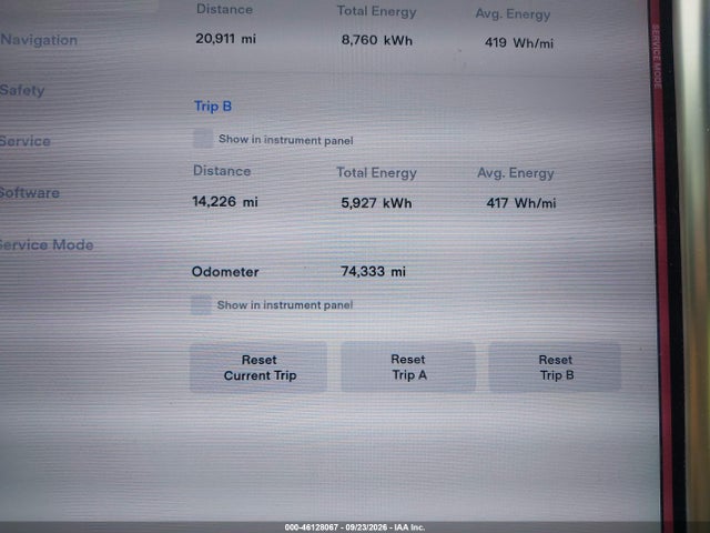 Aukcja sprzedaży 2017 Tesla Model S 100d/60d/75d/90d/p100d, vin: 5YJSA1E20HF200475, numer aukcji: 46128067
