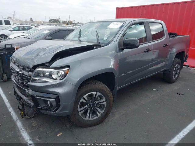46128071 :رقم المزاد ، 1GCGSDEN5N1209367 vin ، 2022 Chevrolet Colorado 2wd  Short Box Z71 مزاد بيع