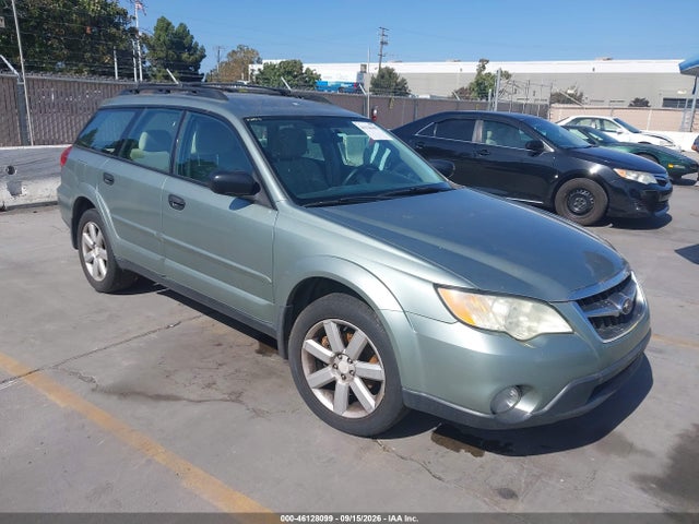 46128099 :رقم المزاد ، 4S4BP61C097311542 vin ، 2009 Subaru Outback 2.5i مزاد بيع