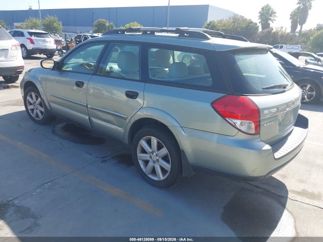 46128099 :رقم المزاد ، 4S4BP61C097311542 vin ، 2009 Subaru Outback 2.5i مزاد بيع