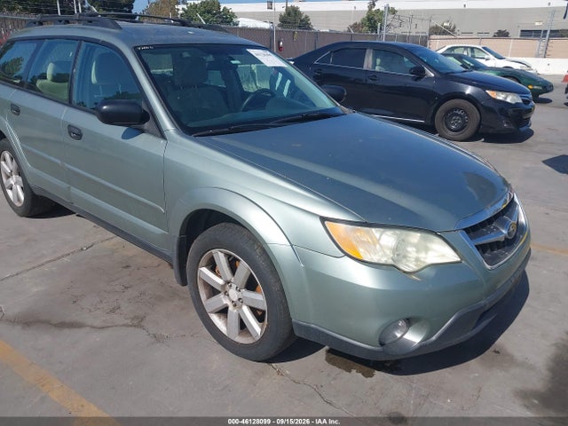 46128099 :رقم المزاد ، 4S4BP61C097311542 vin ، 2009 Subaru Outback 2.5i مزاد بيع