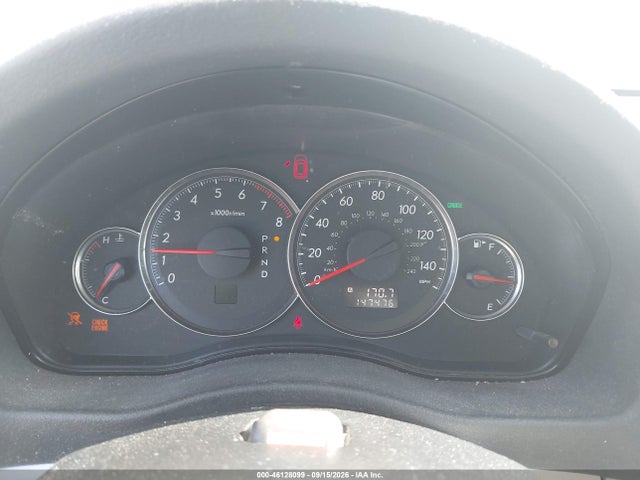46128099 :رقم المزاد ، 4S4BP61C097311542 vin ، 2009 Subaru Outback 2.5i مزاد بيع