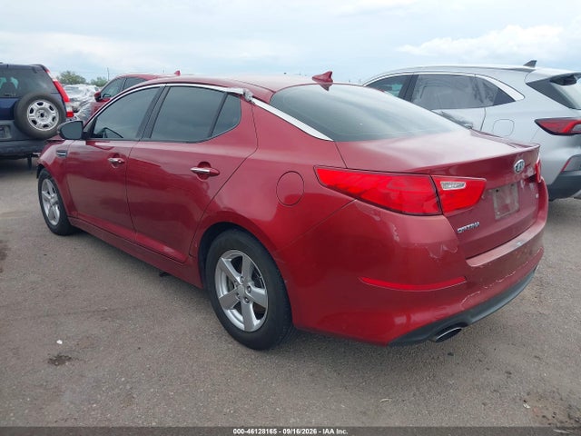 Продажа на аукционе авто 2014 Kia Optima Lx, vin: 5XXGM4A77EG299823, номер лота: 46128165