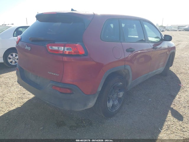 Продажа на аукционе авто 2015 Jeep Cherokee Sport, vin: 1C4PJLAB3FW579441, номер лота: 46128179