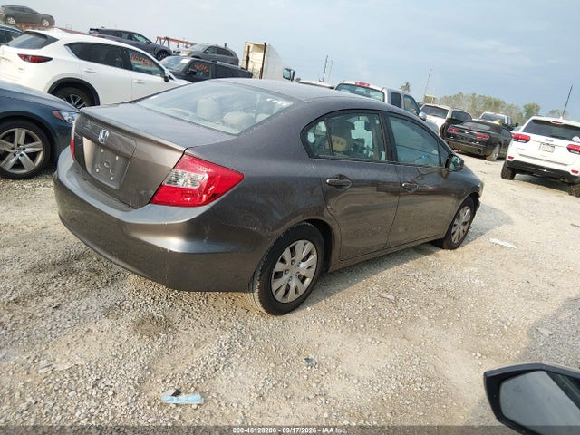 Продаж на аукціоні авто 2012 Honda Civic Lx, vin: 19XFB2F56CE053672, номер лоту: 46128200
