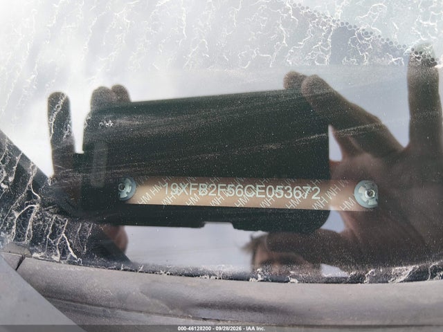 Продаж на аукціоні авто 2012 Honda Civic Lx, vin: 19XFB2F56CE053672, номер лоту: 46128200