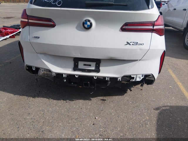 Продаж на аукціоні авто 2026 Bmw X3 30 Xdrive, vin: 5UX53GP08T9209626, номер лоту: 46128223