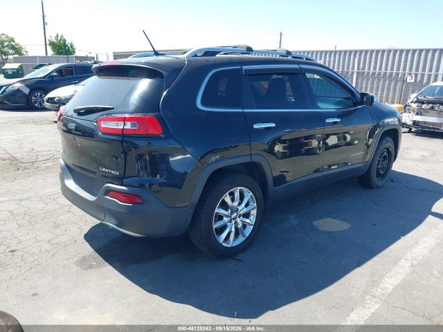 Продажа на аукционе авто 2015 Jeep Cherokee Limited, vin: 1C4PJMDB0FW763155, номер лота: 46128243