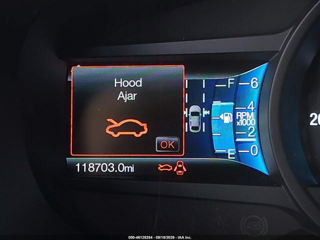 46128284 :رقم المزاد ، 2FMPK4AP1HBB79909 vin ، 2017 Ford Edge Sport مزاد بيع