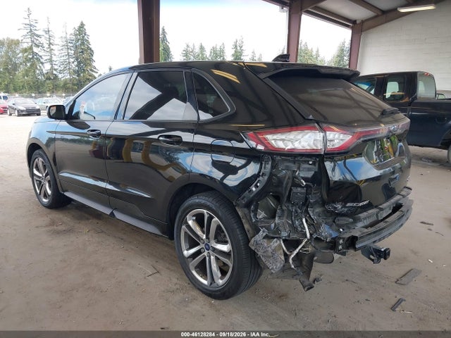 46128284 :رقم المزاد ، 2FMPK4AP1HBB79909 vin ، 2017 Ford Edge Sport مزاد بيع
