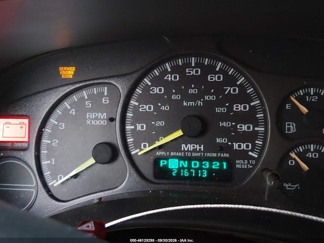 Aukcja sprzedaży 2001 Chevrolet Tahoe Ls, vin: 1GNEC13T21J219148, numer aukcji: 46128298