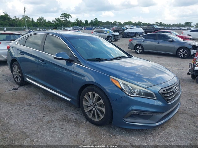 46128394 :رقم المزاد ، 5NPE34AF3GH311183 vin ، 2016 Hyundai Sonata Sport مزاد بيع