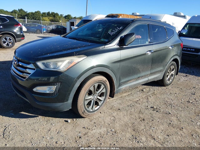 46128406 :رقم المزاد ، 5XYZU3LB2EG195238 vin ، 2014 Hyundai Santa Fe Sport 2.4l مزاد بيع