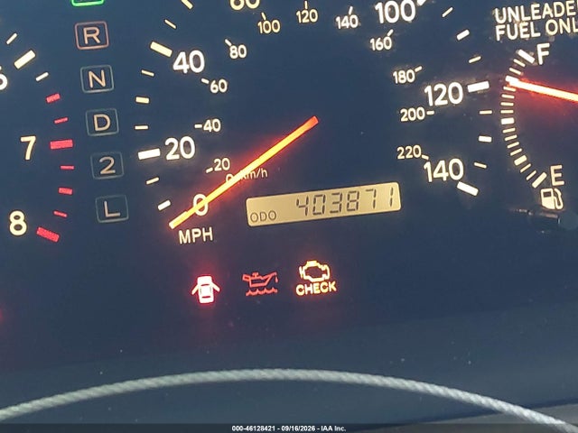 Aukcja sprzedaży 1997 Lexus Es 300, vin: JT8BF22G3V5006526, numer aukcji: 46128421