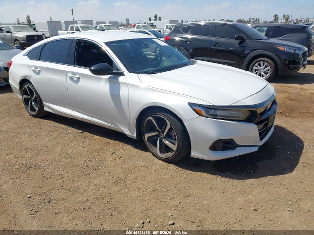 2022 Honda Accord Sport მანქანა იყიდება აუქციონზე, vin: 1HGCV1F34NA008448, აუქციონის ნომერი: 46128465