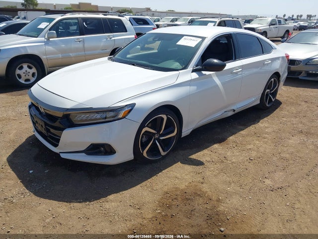 Продажа на аукционе авто 2022 Honda Accord Sport, vin: 1HGCV1F34NA008448, номер лота: 46128465
