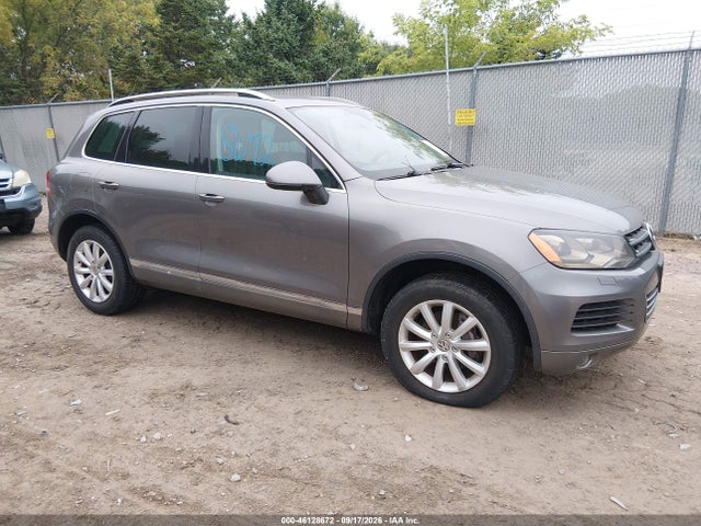 46128672 :رقم المزاد ، WVGEF9BP2CD007897 vin ، 2012 Volkswagen Touareg Vr6 Sport مزاد بيع