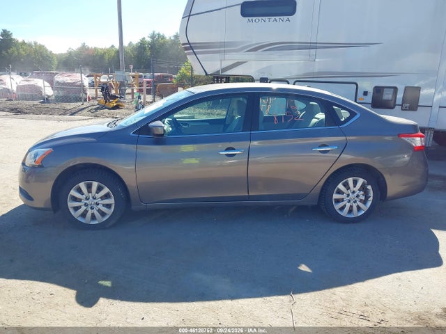 46128752 :رقم المزاد ، 3N1AB7AP2FY375537 vin ، 2015 Nissan Sentra Sv مزاد بيع