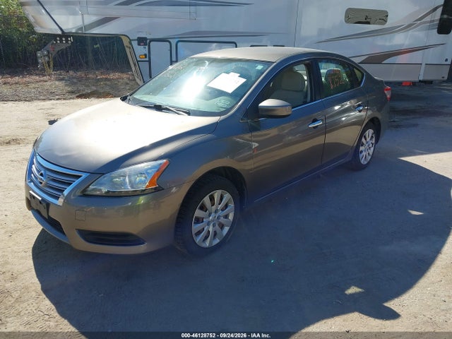 46128752 :رقم المزاد ، 3N1AB7AP2FY375537 vin ، 2015 Nissan Sentra Sv مزاد بيع