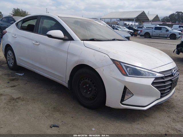 Продаж на аукціоні авто 2019 Hyundai Elantra Se, vin: 5NPD74LF6KH472908, номер лоту: 46128794