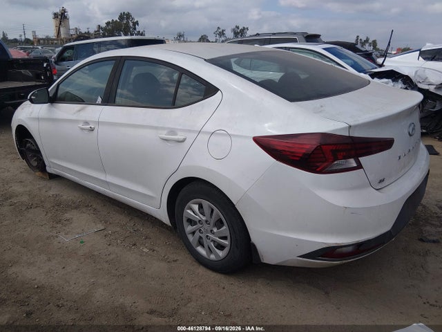 Продаж на аукціоні авто 2019 Hyundai Elantra Se, vin: 5NPD74LF6KH472908, номер лоту: 46128794
