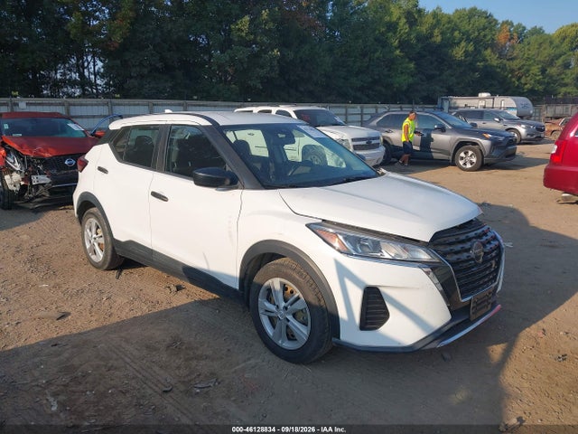 2021 Nissan Kicks S Xtronic Cvt მანქანა იყიდება აუქციონზე, vin: 3N1CP5BV1ML512375, აუქციონის ნომერი: 46128834