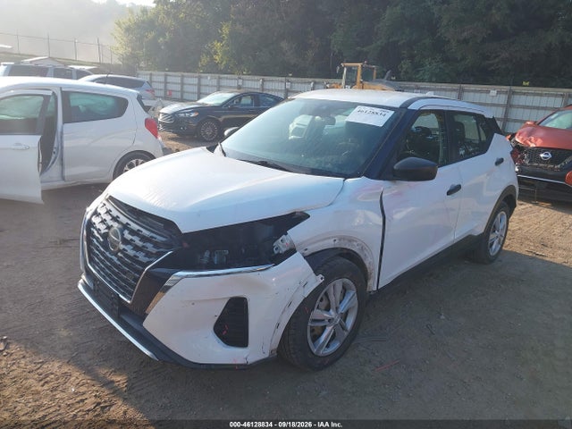 2021 Nissan Kicks S Xtronic Cvt მანქანა იყიდება აუქციონზე, vin: 3N1CP5BV1ML512375, აუქციონის ნომერი: 46128834