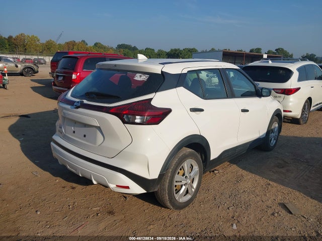 2021 Nissan Kicks S Xtronic Cvt მანქანა იყიდება აუქციონზე, vin: 3N1CP5BV1ML512375, აუქციონის ნომერი: 46128834