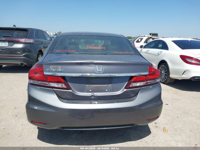 46128836 :رقم المزاد ، 19XFB2F90EE057058 vin ، 2014 Honda Civic Ex-l مزاد بيع