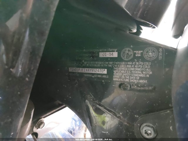 Продаж на аукціоні авто 2004 Harley-davidson Flhtcse, vin: 1HD1PJE1X4Y952470, номер лоту: 46128899