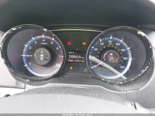 Aukcja sprzedaży 2013 Hyundai Sonata Gls, vin: 5NPEB4ACXDH629323, numer aukcji: 46128924