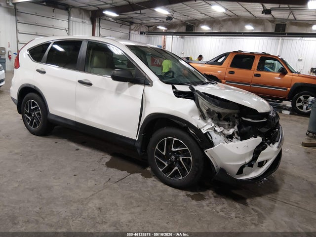 Продажа на аукционе авто 2016 Honda Cr-v Se, vin: 5J6RM3H47GL012850, номер лота: 46128978