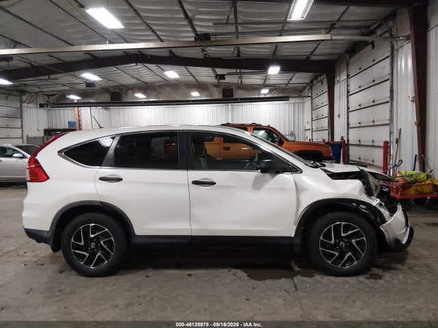 Продажа на аукционе авто 2016 Honda Cr-v Se, vin: 5J6RM3H47GL012850, номер лота: 46128978