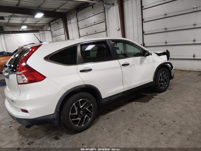 Продажа на аукционе авто 2016 Honda Cr-v Se, vin: 5J6RM3H47GL012850, номер лота: 46128978