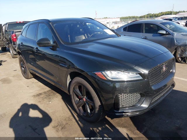 2018 Jaguar F-pace S მანქანა იყიდება აუქციონზე, vin: SADCM2FV6JA299039, აუქციონის ნომერი: 46128984